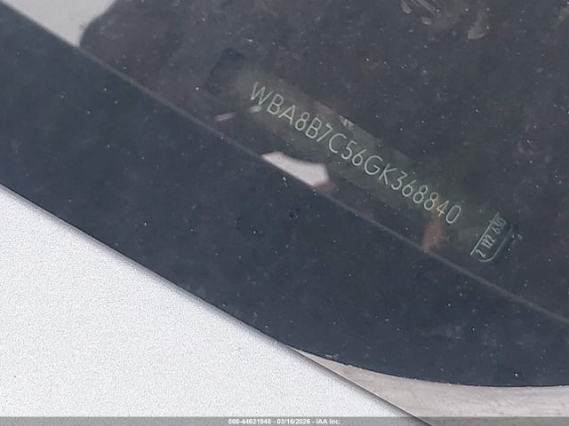 44621948 :رقم المزاد ، WBA8B7C56GK368840 vin ، 2016 Bmw 340i Xdrive مزاد بيع
