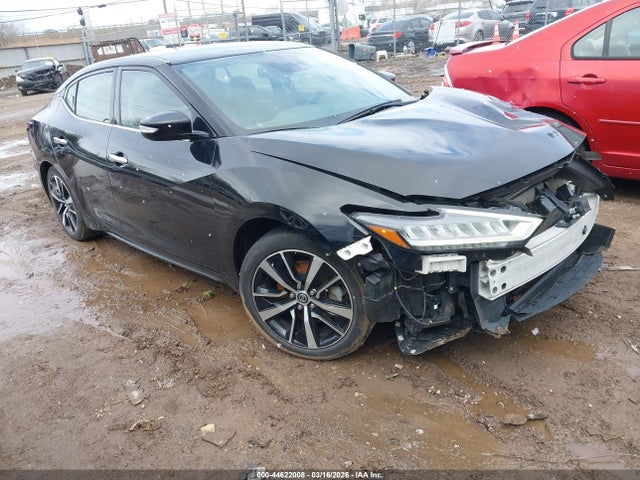 2021 Nissan Maxima Sv Xtronic Cvt მანქანა იყიდება აუქციონზე, vin: 1N4AA6CV7MC504437, აუქციონის ნომერი: 44622008