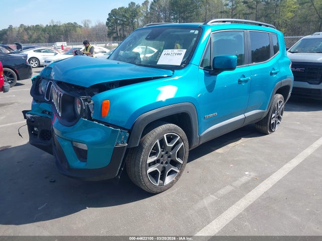 Aukcja sprzedaży 2021 Jeep Renegade Latitude 4x4, vin: ZACNJDB19MPM17775, numer aukcji: 44622100