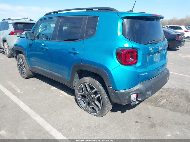 Aukcja sprzedaży 2021 Jeep Renegade Latitude 4x4, vin: ZACNJDB19MPM17775, numer aukcji: 44622100