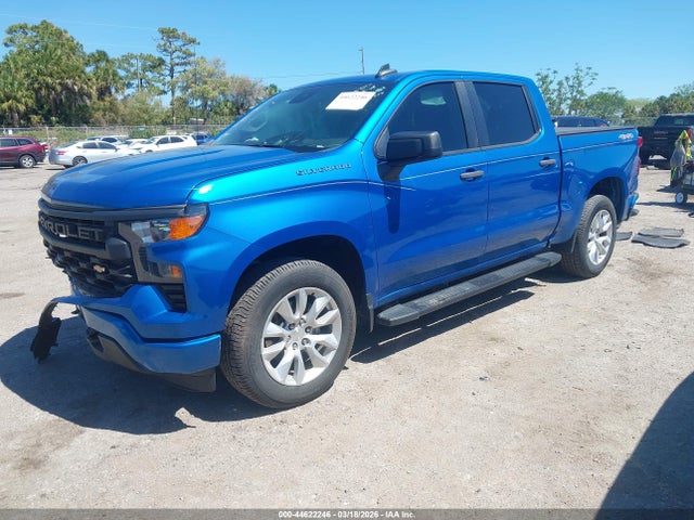 2022 Chevrolet Silverado 1500 4wd  Short Bed Custom მანქანა იყიდება აუქციონზე, vin: 1GCPDBEK2NZ623826, აუქციონის ნომერი: 44622246