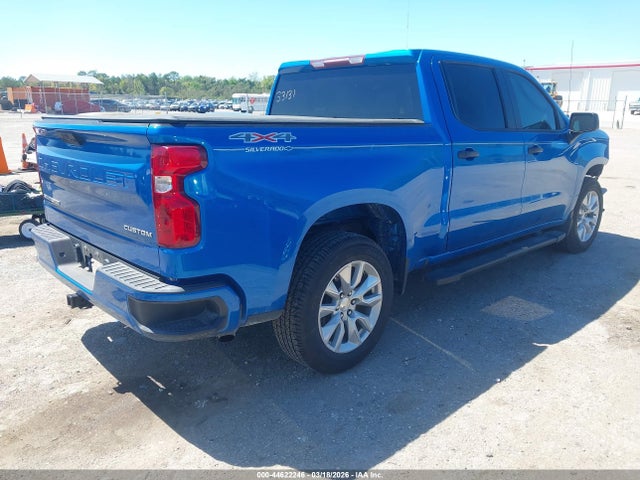 2022 Chevrolet Silverado 1500 4wd  Short Bed Custom მანქანა იყიდება აუქციონზე, vin: 1GCPDBEK2NZ623826, აუქციონის ნომერი: 44622246