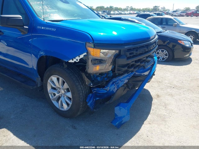 2022 Chevrolet Silverado 1500 4wd  Short Bed Custom მანქანა იყიდება აუქციონზე, vin: 1GCPDBEK2NZ623826, აუქციონის ნომერი: 44622246