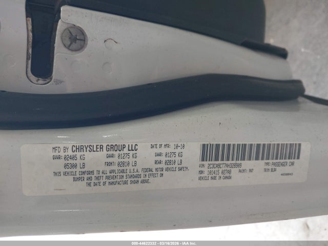 2010 CHRYSLER 300C 2C3CA9CT7AH328909 Photo 8