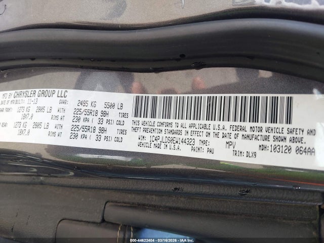 2014 JEEP CHEROKEE 1C4PJLDS0EW144323 Photo 8