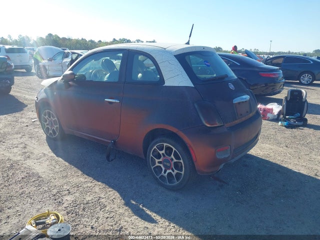 2013 FIAT 500 3C3CFFAR6DT529221 Photo 2