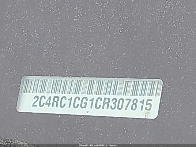 2012 CHRYSLER TOWN & COUNTRY 2C4RC1CG1CR307815 Photo 8