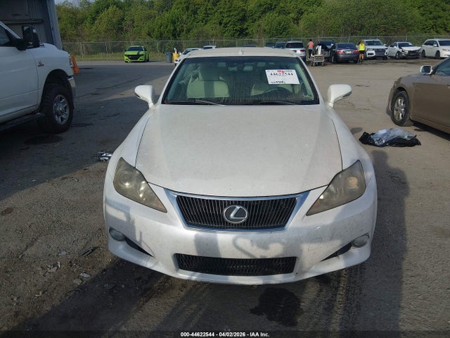 2010 Lexus Is 250c მანქანა იყიდება აუქციონზე, vin: JTHFF2C26A2507538, აუქციონის ნომერი: 44622544