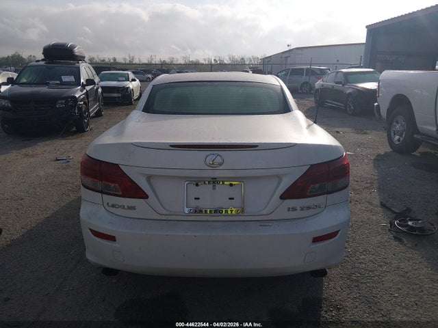2010 Lexus Is 250c მანქანა იყიდება აუქციონზე, vin: JTHFF2C26A2507538, აუქციონის ნომერი: 44622544