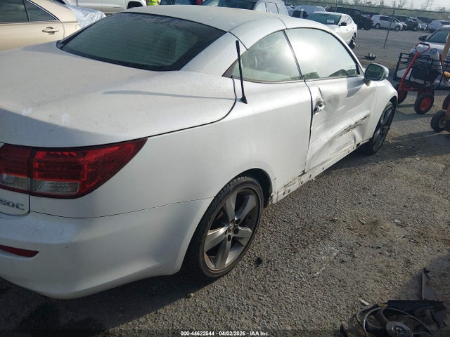 2010 Lexus Is 250c მანქანა იყიდება აუქციონზე, vin: JTHFF2C26A2507538, აუქციონის ნომერი: 44622544