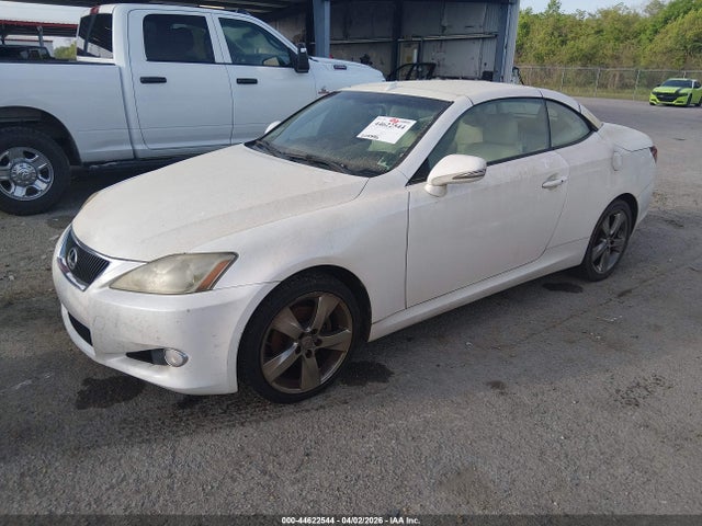 2010 Lexus Is 250c მანქანა იყიდება აუქციონზე, vin: JTHFF2C26A2507538, აუქციონის ნომერი: 44622544