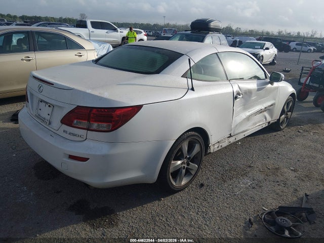 2010 Lexus Is 250c მანქანა იყიდება აუქციონზე, vin: JTHFF2C26A2507538, აუქციონის ნომერი: 44622544