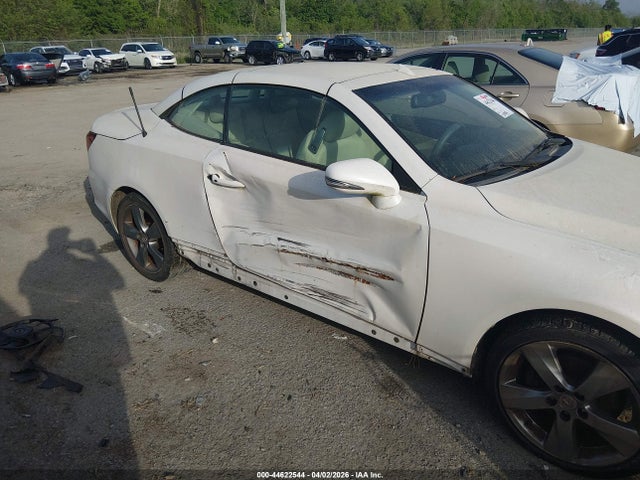 2010 Lexus Is 250c მანქანა იყიდება აუქციონზე, vin: JTHFF2C26A2507538, აუქციონის ნომერი: 44622544