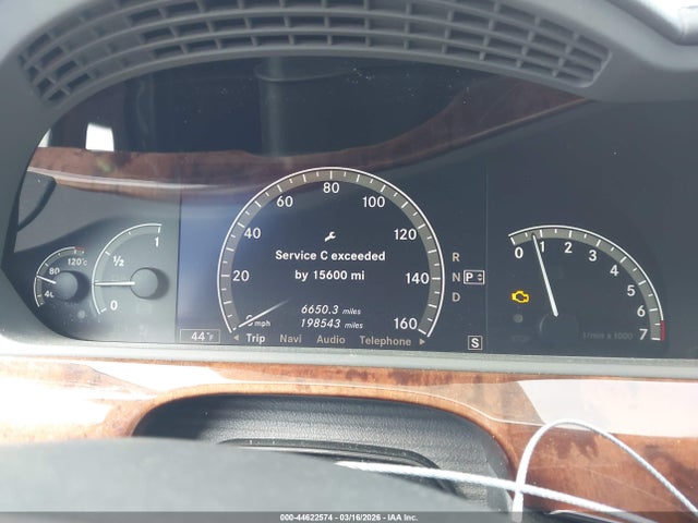 Aukcja sprzedaży 2007 Mercedes-benz S 550, vin: WDDNG71X37A104062, numer aukcji: 44622574