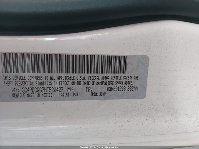 2017 DODGE JOURNEY 3C4PDCGG7HT520427 Photo 8