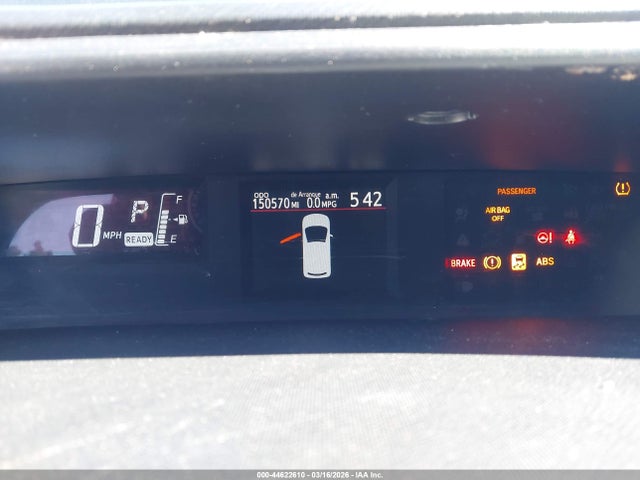 44622610 :رقم المزاد ، JTDKDTB35G1119091 vin ، 2016 Toyota Prius C Persona Series مزاد بيع