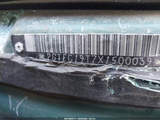 Aukcja sprzedaży 1999 Gmc Sierra 1500 Sle, vin: 2GTEC19T7X1500039, numer aukcji: 44622711