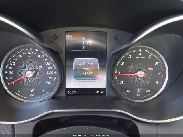 44622712 :رقم المزاد ، 55SWF4JB6HU196621 vin ، 2017 Mercedes-benz C 300 مزاد بيع