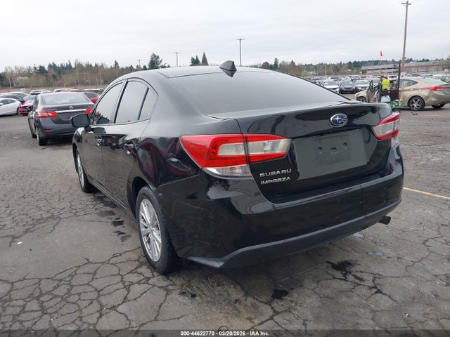 2018 Subaru Impreza 2.0i Premium მანქანა იყიდება აუქციონზე, vin: 4S3GKAB6XJ3624792, აუქციონის ნომერი: 44622770
