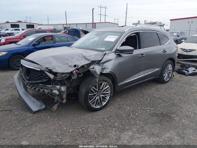 44622900 :رقم المزاد ، 5J8YE1H86PL043577 vin ، 2023 Acura Mdx Advance Package مزاد بيع