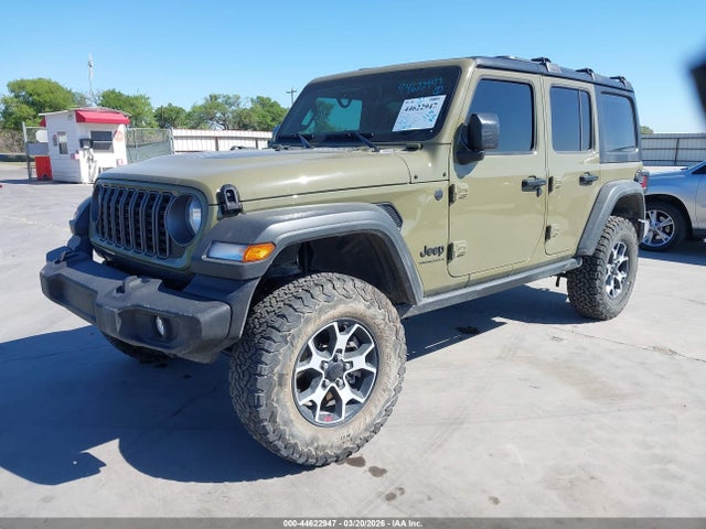 2025 Jeep Wrangler 4-door Sport 4x4 მანქანა იყიდება აუქციონზე, vin: 1C4PJXDG7SW543695, აუქციონის ნომერი: 44622947