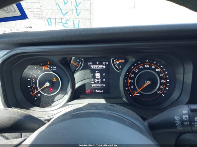 2025 Jeep Wrangler 4-door Sport 4x4 მანქანა იყიდება აუქციონზე, vin: 1C4PJXDG7SW543695, აუქციონის ნომერი: 44622947