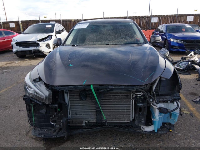 44622980 :رقم المزاد ، JN1BV7AR4FM391500 vin ، 2015 Infiniti Q50 Premium مزاد بيع