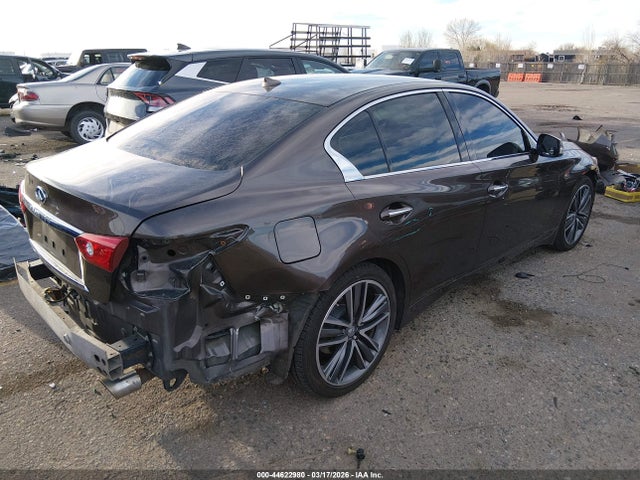44622980 :رقم المزاد ، JN1BV7AR4FM391500 vin ، 2015 Infiniti Q50 Premium مزاد بيع