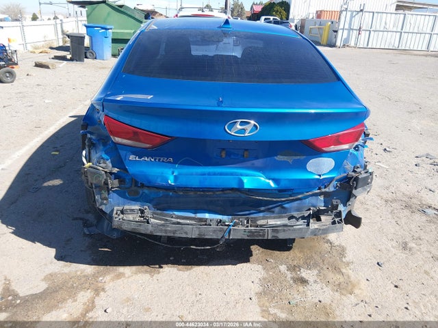 KMHD84LF5HU363122 Hyundai Elantra Value Edition