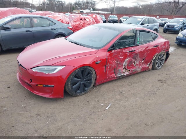 44623161 :رقم المزاد ، 5YJSA1E54MF454565 vin ، 2021 Tesla Model S Long Range Dual Motor All-wheel Drive مزاد بيع