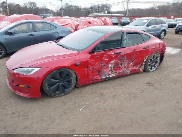 44623161 :رقم المزاد ، 5YJSA1E54MF454565 vin ، 2021 Tesla Model S Long Range Dual Motor All-wheel Drive مزاد بيع