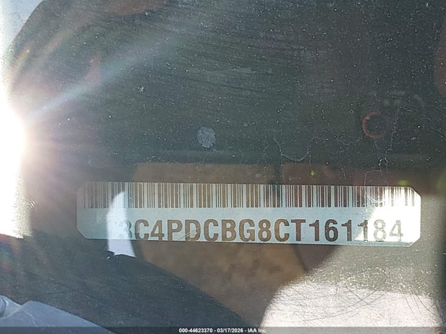 44623370 :رقم المزاد ، 3C4PDCBG8CT161184 vin ، 2012 Dodge Journey Sxt مزاد بيع
