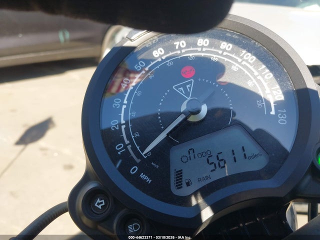 2023 TRIUMPH MOTORCYCLE BONNEVILLE SMTD53HL7PTBL4617 Photo 6