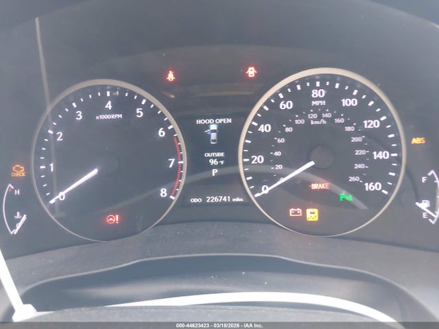 44623423 :رقم المزاد ، JTHBK1GG0D2050224 vin ، 2013 Lexus Es 350 مزاد بيع