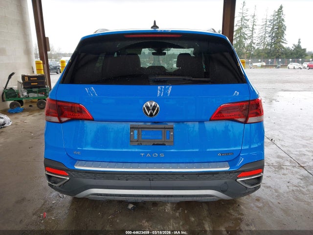 2024 Volkswagen Taos 1.5t Se მანქანა იყიდება აუქციონზე, vin: 3VVVX7B29RM030523, აუქციონის ნომერი: 44623459