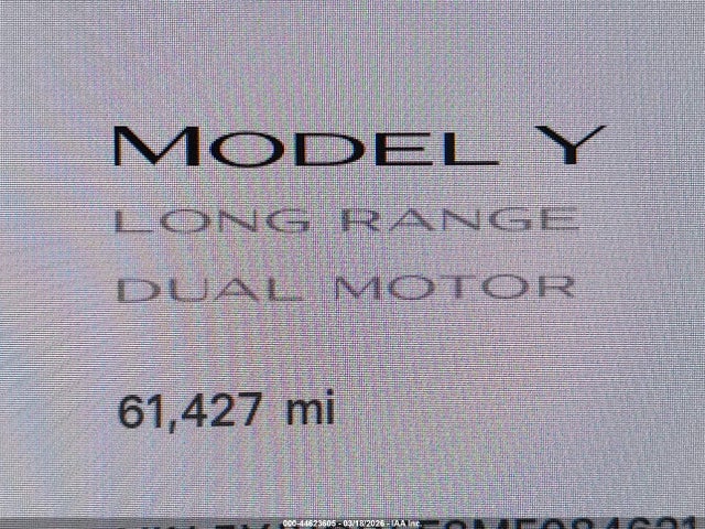 5YJYGDEE8MF084621 Tesla Model Y Long Range Dual Motor All-wheel Drive