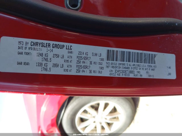 2014 DODGE JOURNEY 3C4PDCBG9ET188851 Photo 8