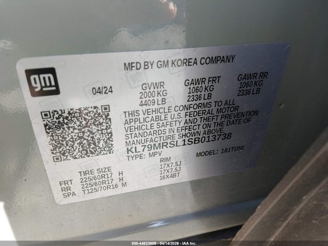 Chevrolet Trailblazer Awd Lt 2025 KL79MRSL1SB013738 Image 9