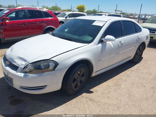 2014 Chevrolet Impala Limited Ls მანქანა იყიდება აუქციონზე, vin: 2G1WA5E30E1143543, აუქციონის ნომერი: 44623772