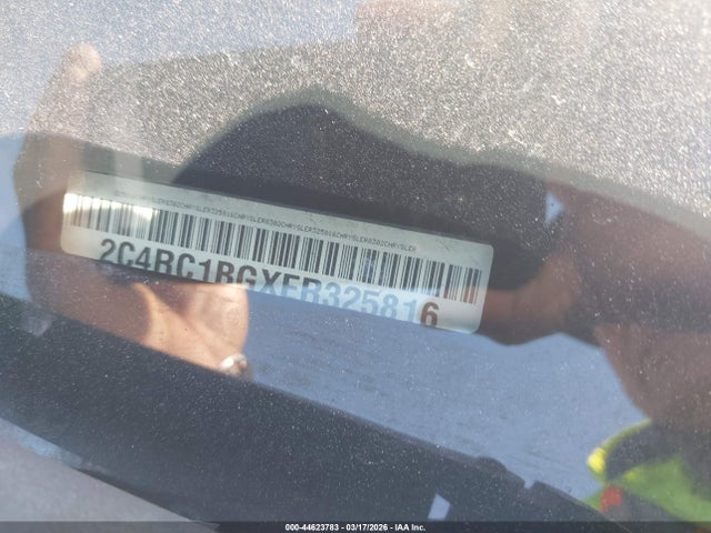 44623783 :رقم المزاد ، 2C4RC1BGXER325816 vin ، 2014 Chrysler Town & Country Touring مزاد بيع