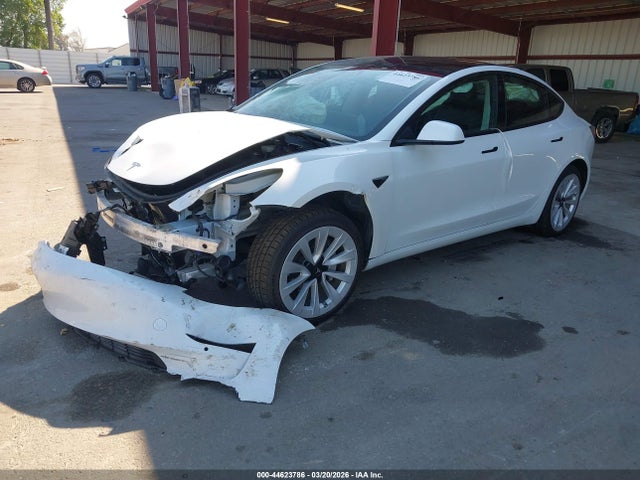 44623786 :رقم المزاد ، 5YJ3E1EB5MF070132 vin ، 2021 Tesla Model 3 Long Range Dual Motor All-wheel Drive مزاد بيع