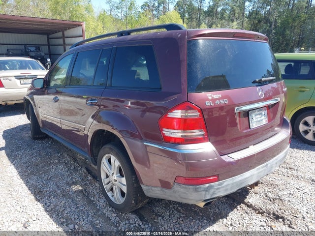 2009 Mercedes-benz Gl 450 4matic მანქანა იყიდება აუქციონზე, vin: 4JGBF71E39A458306, აუქციონის ნომერი: 44623810