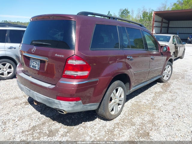 2009 Mercedes-benz Gl 450 4matic მანქანა იყიდება აუქციონზე, vin: 4JGBF71E39A458306, აუქციონის ნომერი: 44623810