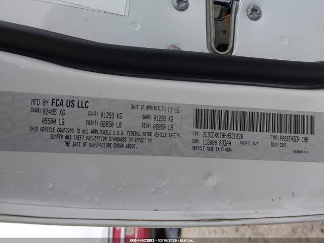 2017 DODGE CHARGER 2C3CDXKT8HH531038 Photo 8