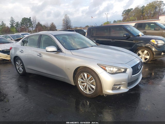2017 Infiniti Q50 3.0t Premium მანქანა იყიდება აუქციონზე, vin: JN1EV7AP2HM742015, აუქციონის ნომერი: 44623972