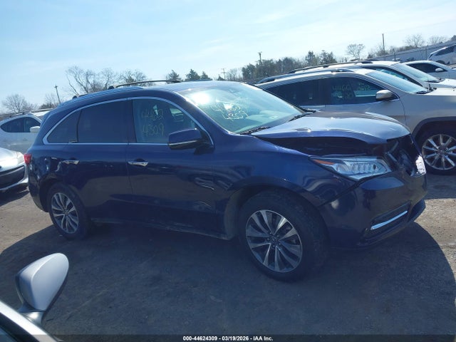 Продаж на аукціоні авто 2016 Acura Mdx Technology   Acurawatch Plus Packages/technology Package, vin: 5FRYD4H41GB007491, номер лоту: 44624309