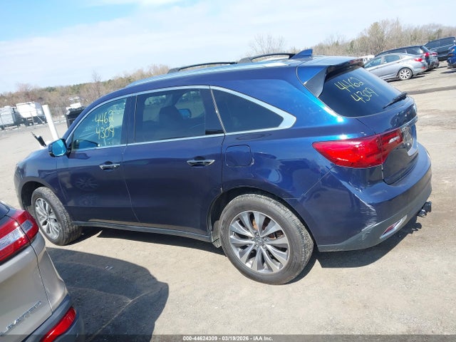 Продаж на аукціоні авто 2016 Acura Mdx Technology   Acurawatch Plus Packages/technology Package, vin: 5FRYD4H41GB007491, номер лоту: 44624309