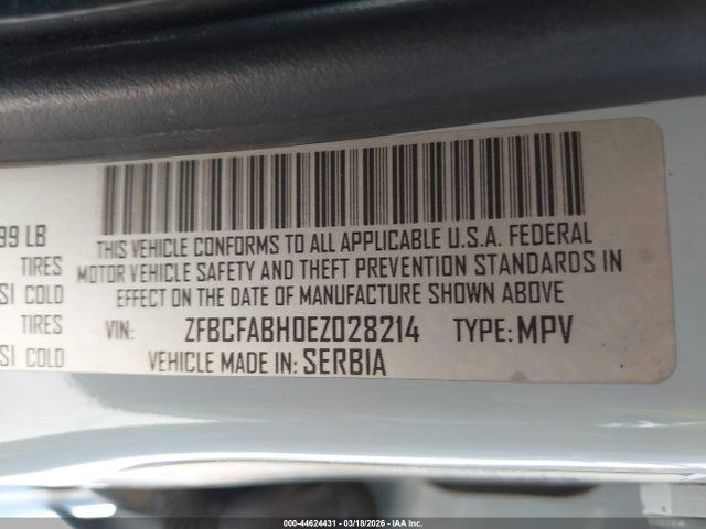2014 FIAT 500L ZFBCFABH0EZ028214 Photo 8