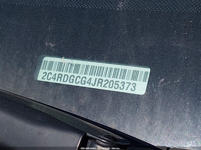 Dodge Grand Caravan Sxt 2018 2C4RDGCG4JR205373 Image 9