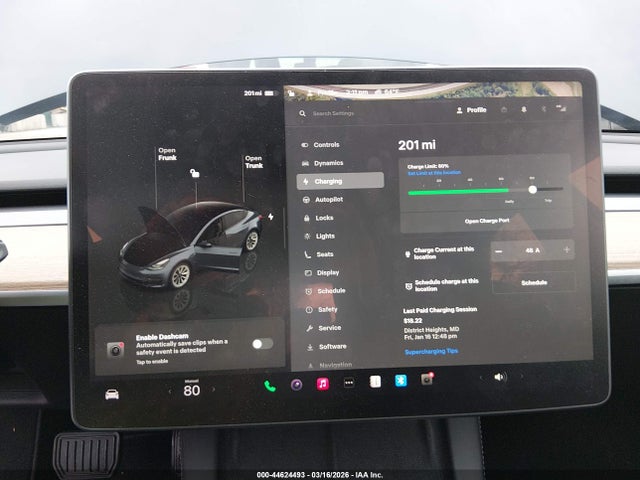 Aukcja sprzedaży 2022 Tesla Model 3 Long Range Dual Motor All-wheel Drive, vin: 5YJ3E1EB4NF246654, numer aukcji: 44624493
